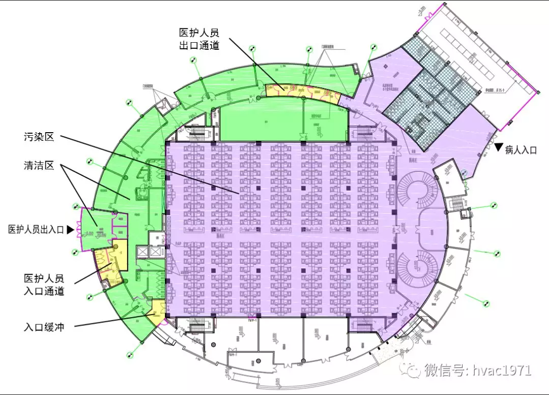 【暖通战疫】大花山方舱医院通风空调防排烟系统设计与改造探讨 